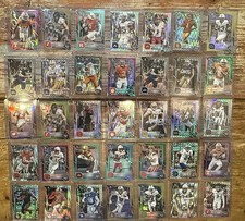 2025 Bowman Chrome U Football Lot Of 166 Numbered / Parallels & 150 Inserts