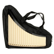 ABS Plastic C Key White Pipes PanFlute Traditional Instrument Environmentally