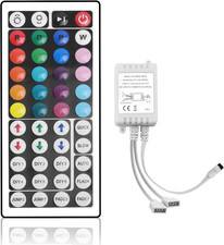 Telecomando luci LED IR 44 tasti DC12V wireless smart scatola di controllo RGB 4 pi