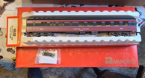 Coche autocar Rivarossi Lehigh Valley RR 6628 1920 pasajeros escala HO NUEVO EN CAJA | Condition: New