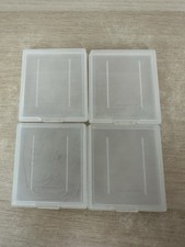 Lot of 4 Nintendo Gameboy OEM Original Game Storage Cartridge Cases Dust Covers