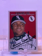 2000 Fleer Tradition #217 Carlos Lee AUTO Non Cert IPA/TTMA
