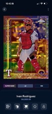 2025 Topps Bunt DIGITAL Gilded Ivan Rodriguez