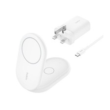 Belkin WIZ028MYWH Mobilgerät Kabelloser Ladeempfänger Ohrhörer Handy/