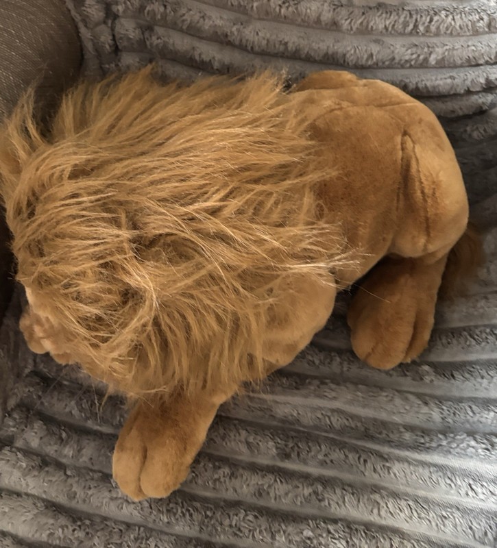 Folkmanis Extra Large Lion Puppet VINTAGE