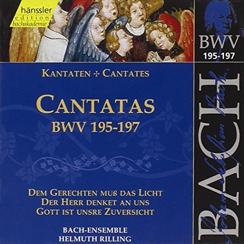 Иоганн Себастьян Бах Бах: Канаты, альбом BWV195-197 (CD)