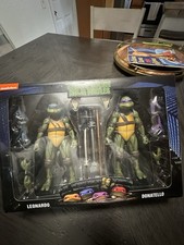 NECA TMNT Secret Of The Ooze Raphael & Leonardo Action Figure 2-Pack New
