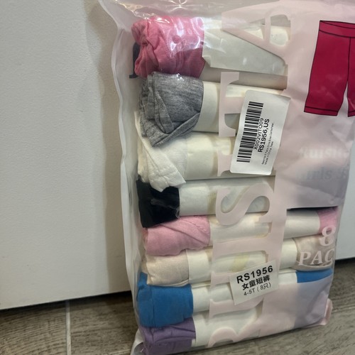 NEW Resinta 8 Pack Toddler Girl's Multi Colored Bike Shorts Size 4-5T - Imagen 5 de 6