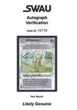Star Wars CCG - Leslie Dilley † (art director) signed card - SWAU verified
