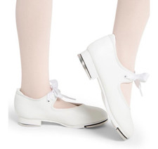 Capezio White Shuffle Tap Shoes A356C NIB BULK PURCHASE