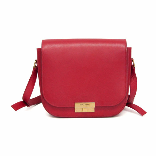 Yves Saint Laurent Betty 532985 Leather Shoulder Bag Red Used