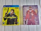 Cyberpunk 2077 PS4 Steelbook Edition Clean EXCELLENT CONDITION