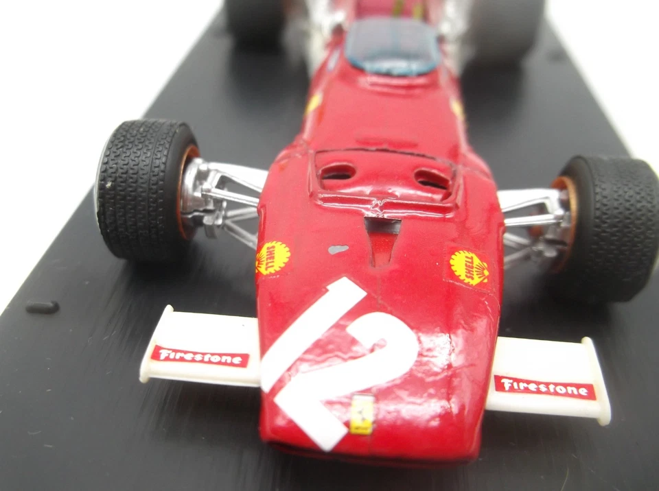 1/43 Winner GP d'Autriche Österreichring 1970 Ferrari 312 B #12 Jacky Ickx BRUMM - Photo 4/4