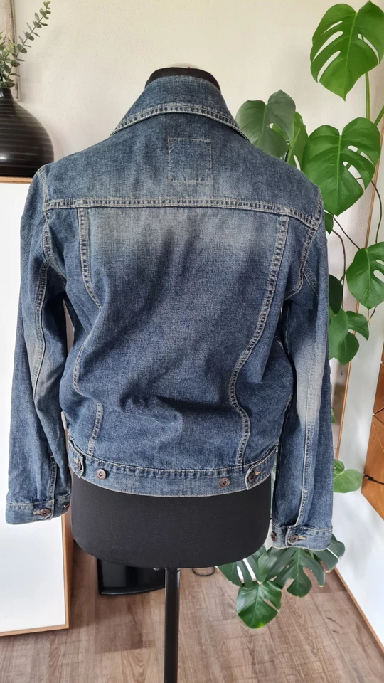 Blend coole androgyne Jeans Jacke oversized XS (S,M,L/36,38,40) blau - Bild 2 von 4