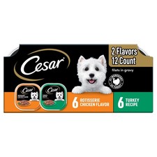 Filets in Gravy Poultry Flavor Variety Adult Wet Dog Food 3.5 oz Trays 12 Pack 8.64 per gallon