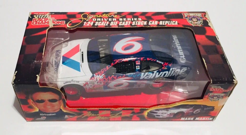 Racing Champions Signature Mark Martin #6 Valvoline 1998 1/24 diecast Nascar Foto 2 de 4