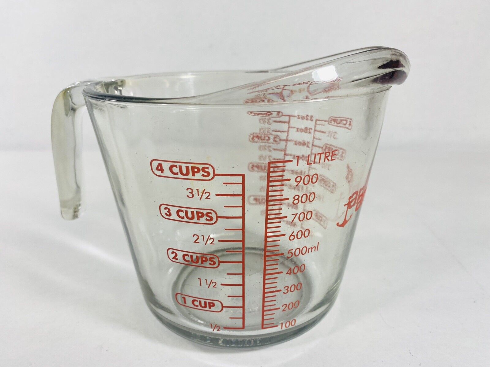 Liquid Measuring Cup, 4c, Glass - Duluth Kitchen Co