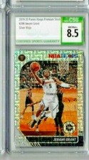 2019-2020 Panini Hoops Premium Stock Jerami Grant Silver Mojo CSG 8.5 