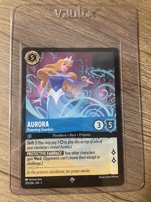Disney Lorcana TCG - Aurora Dreaming Guardian 139/204 Holo