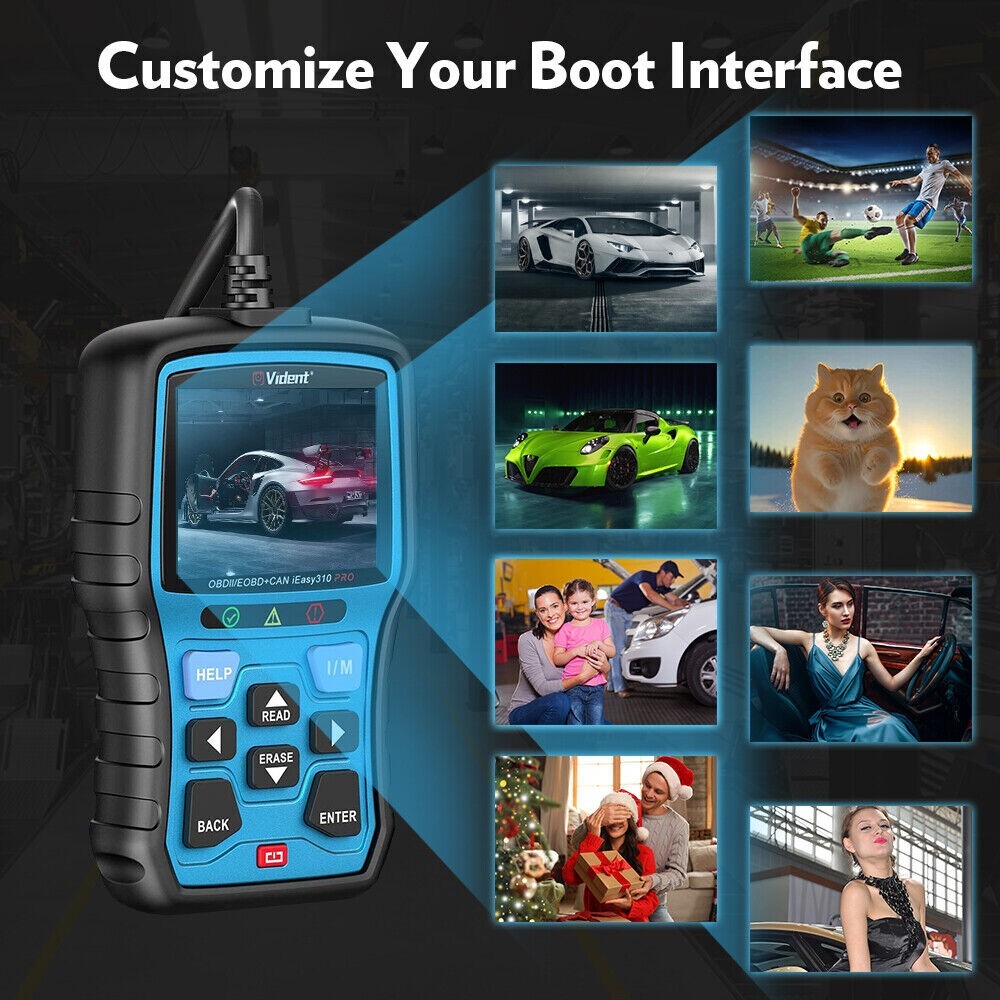 iEasy310Pro OBDII Fault Code Reader OBD2 Auto Scanner Engine Car