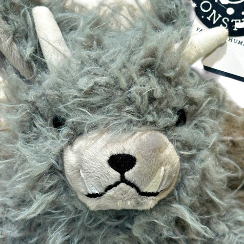 Libro Good Night Monster Gris Peluche Difuso 11 Pulgadas Compendio de Animales de Peluche con Etiqueta - Imagen 2 de 7