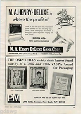 1967 ADVERT P and M Doll Co Little Princess Royal