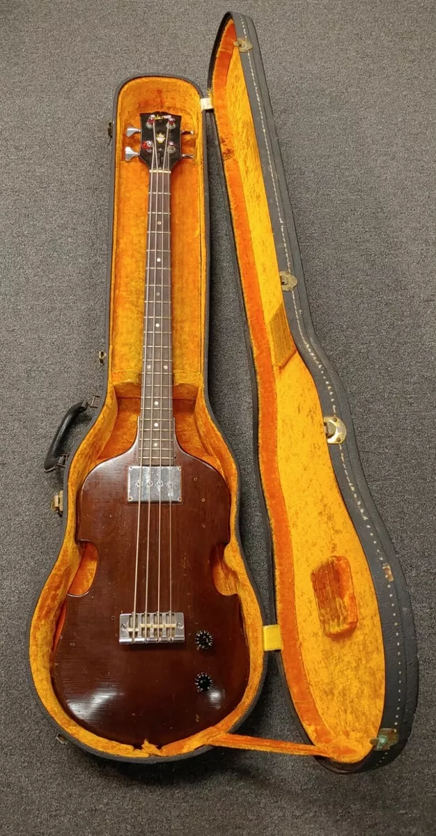 Vintage Gibson EB 1 Violin Bass Electric Bass w Original Case SN 810964