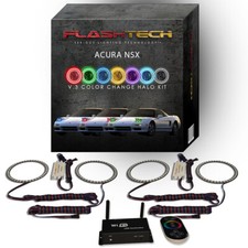 RGB Multi Color LED Halo kit with Wifi App for 1991-2001 Acura NSX Headlights