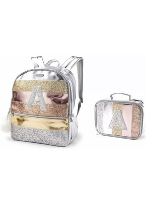 justice initial lunch box