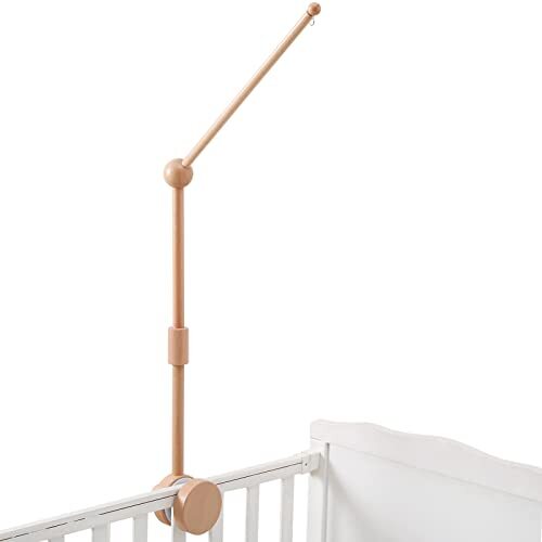 Baby Crib Mobile Arm - Wooden Baby Mobile Crib Upgraded Beech Wood Crib Arm