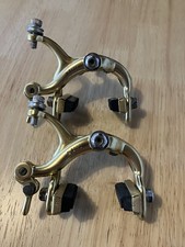 Galli Critérium Gold Étriers De Frein Paire Vintage Vélo