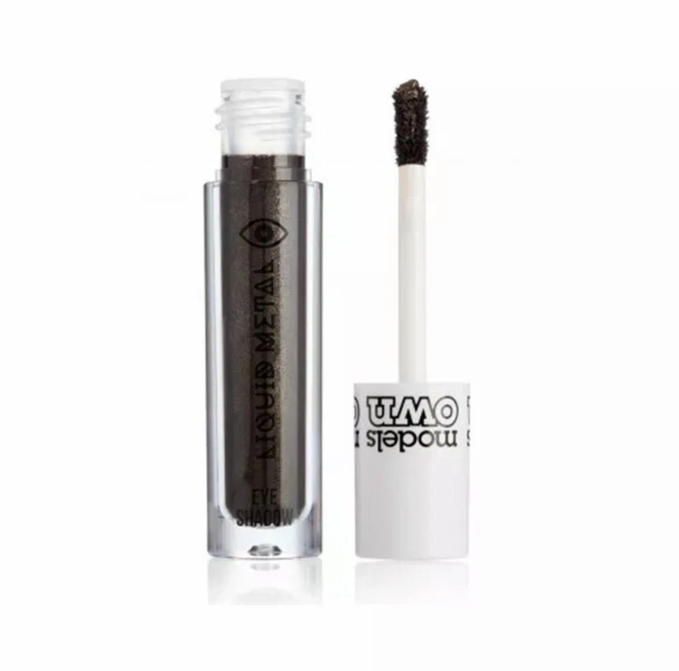 Models Own BLACK Liquid Metal Eyeshadow with High Density Pearl & Color Pigments - Image 4 of 4
