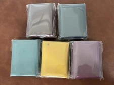 on sale Lenayuyu 500pcs DECK PROTECTOR Card Sleeves 5 colors 67mm*91mm as shown