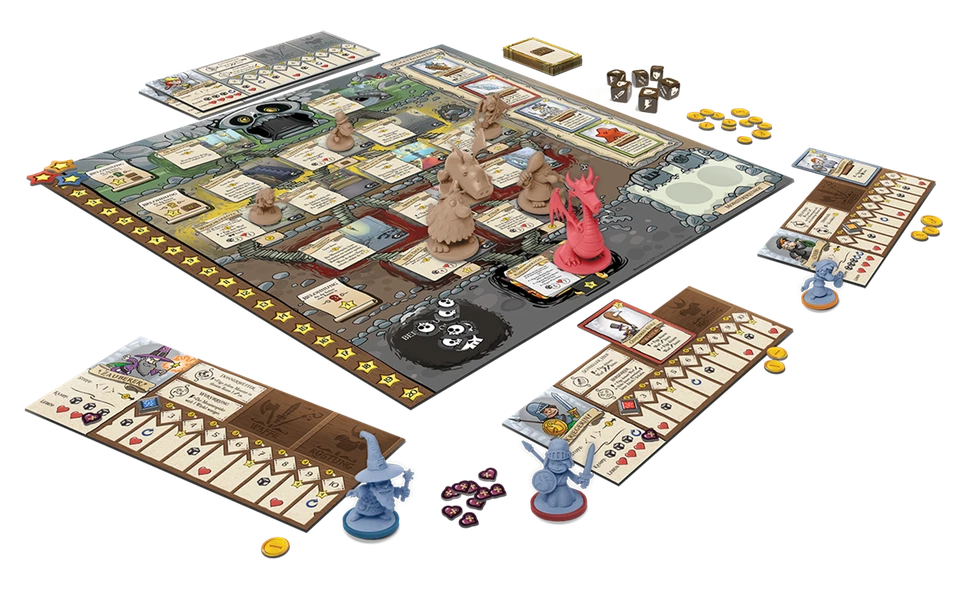 CMND0119 - Munchkin Dungeon - Brettspiel deutsch- (CMON, Asmodee) - Bild 2 von 2