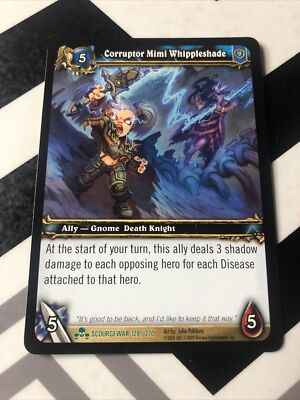 World of Warcraft WoW Corruptor Mimi Whippleshade Scourgewar 24/270 Uncommon TCG