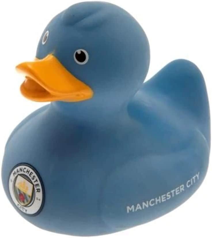Manchester City Rubber Duck Bath Time Vinyl Duck Official Licensed