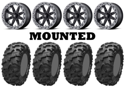 Kit 4 ITP Blackwater Evolution 28x10-14 on MSA M31 Lok2 Beadlock Black 1KXP
