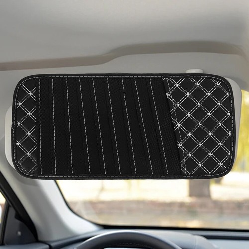 Car CD Storage Clip Sun Visor Decoration Automotive Cases Display - Bild 11 von 12