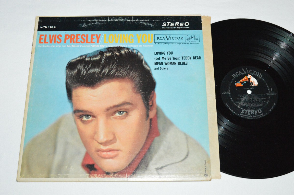 Elvis Presley Loving You ドイツ盤 LP Stereo Elvis Presley Loving