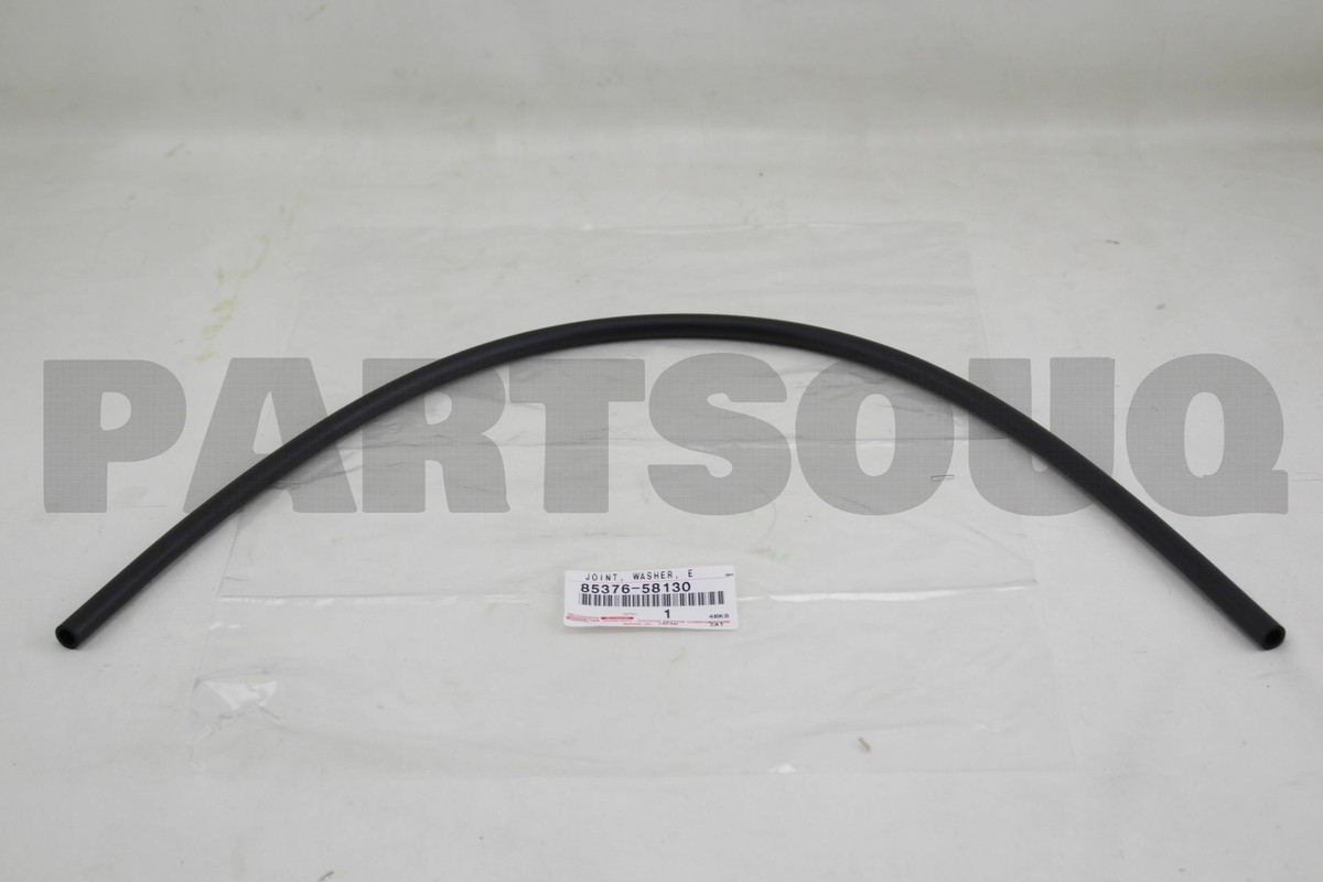 8537658130 Genuine Toyota HOSE, HEADLAMP CLEANER, NO.3 85376-58130