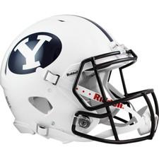 BRIGHAM YOUNG BYU COUGARS AUTHENTIC FULL SIZE NCAA SPEED RIDDELL FOOTBALL HELMET