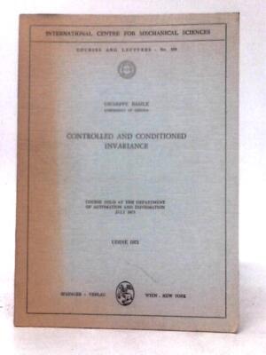 Controlled and Conditioned Invariance (Giuseppe Basile - 1972) (ID:88079)