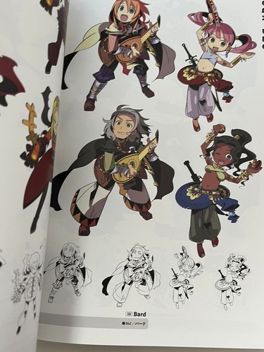 Sekaiju No Meikyu Art book Museum The charactors of SQV and SQX Etrian Odyssey - Bild 18 von 18