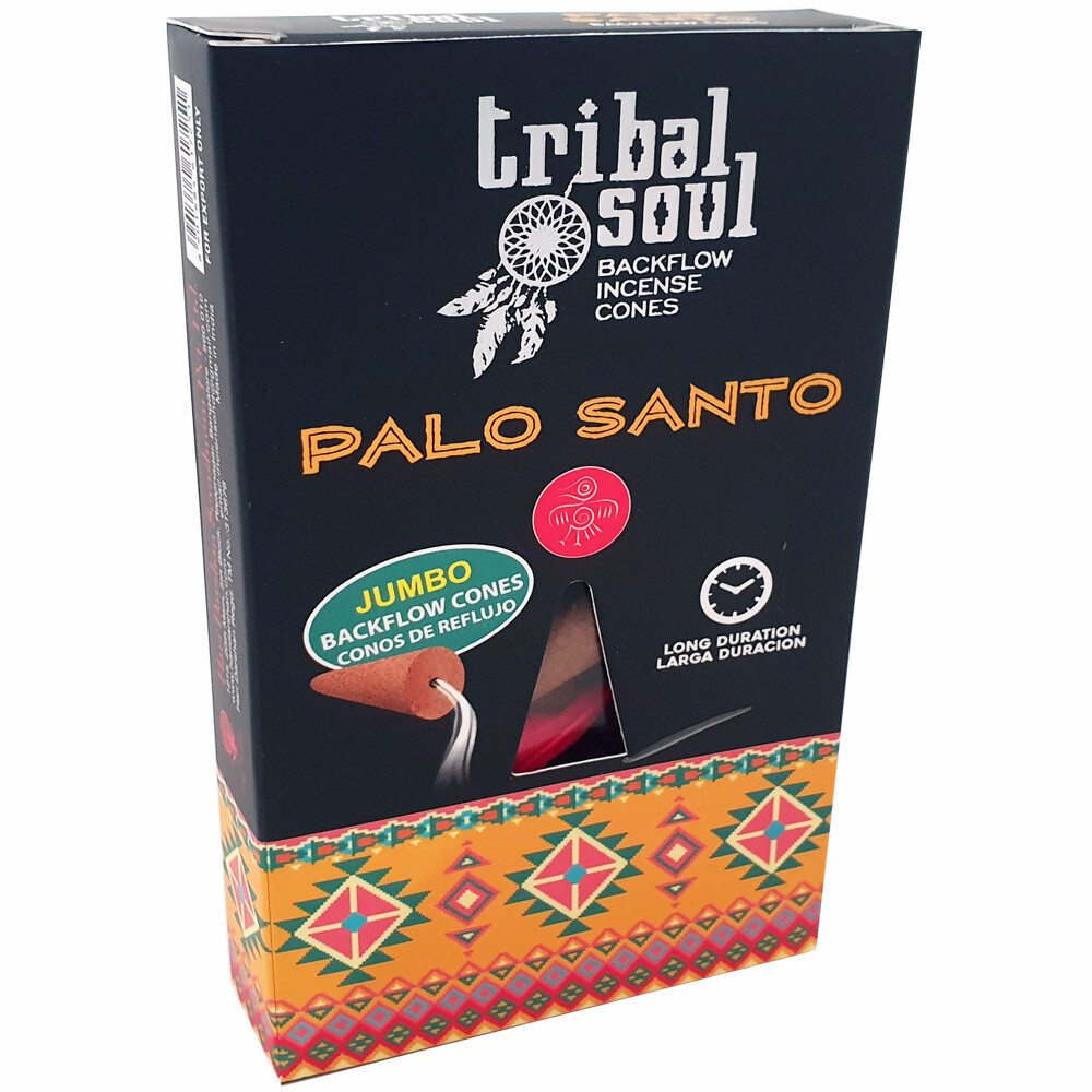Tribal Soul Backflow Incense Cones Palo Santo