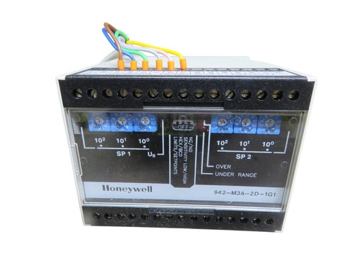 Honeywell 942-M3A-2D-1G1 Grenzwertkomparator Dual Sollwert Analog Relaismodul NEU - Bild 2 von 8
