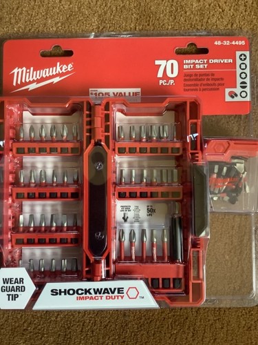 Milwaukee Impact Driver Bit Set 
