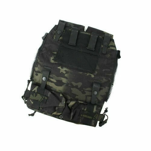 TMC3107 Tactical Attached Zipper Back Panel Pouch For 16-20 AVS JPC 2.0 CPC Vest - Picture 29 of 37