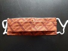 Wonka Adult Face Mask...Accordion Style...Handmade, Reusable, Washable