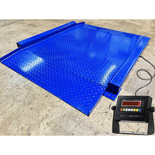 SL-917-R NTEP Low Profile Drum Scale 3' x 3' 36'x 36' barrel weighing 10000 lb