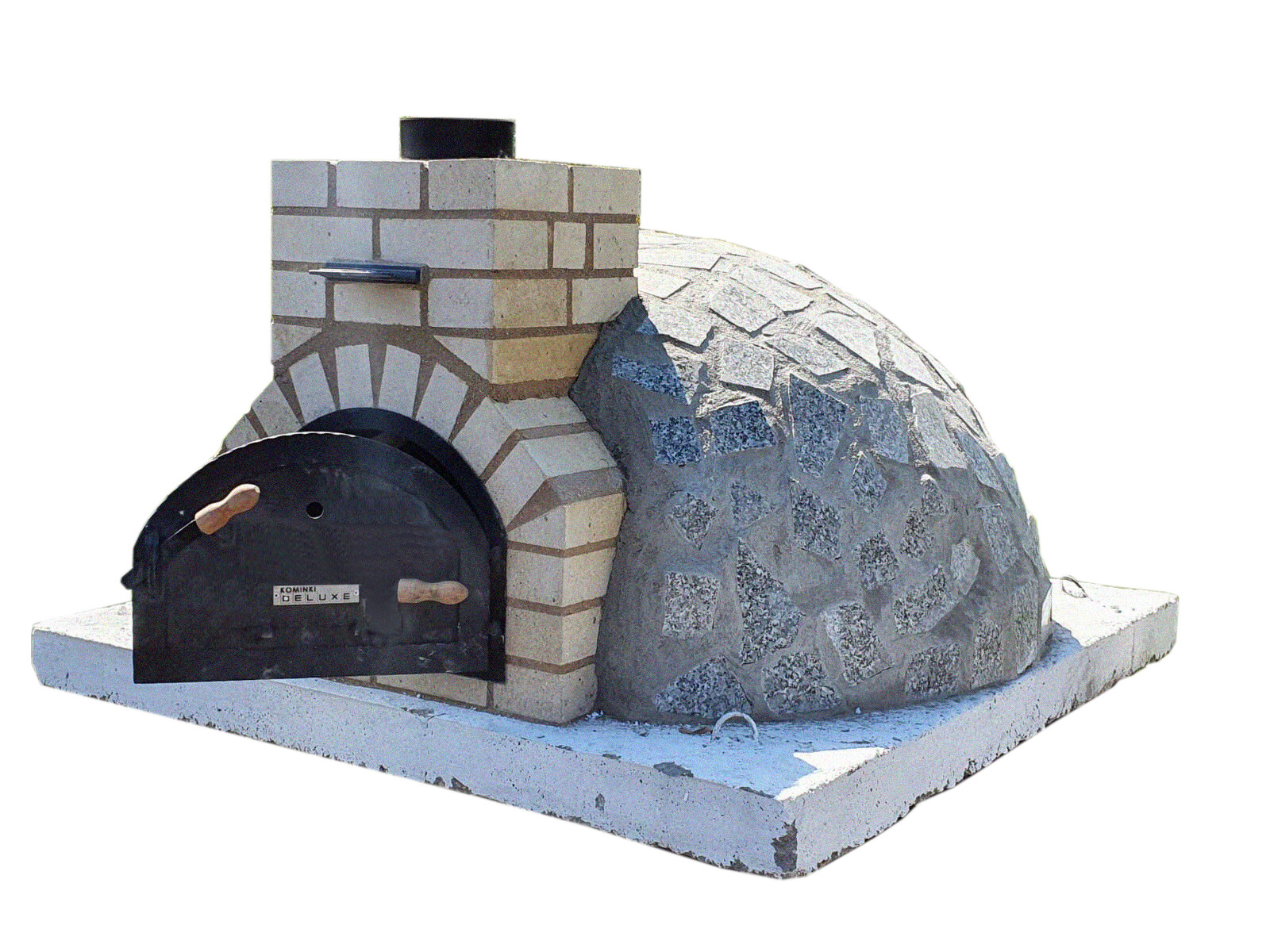 Holzbackofen Pizzaofen in Granit verschiedene große TOSCANA eBay